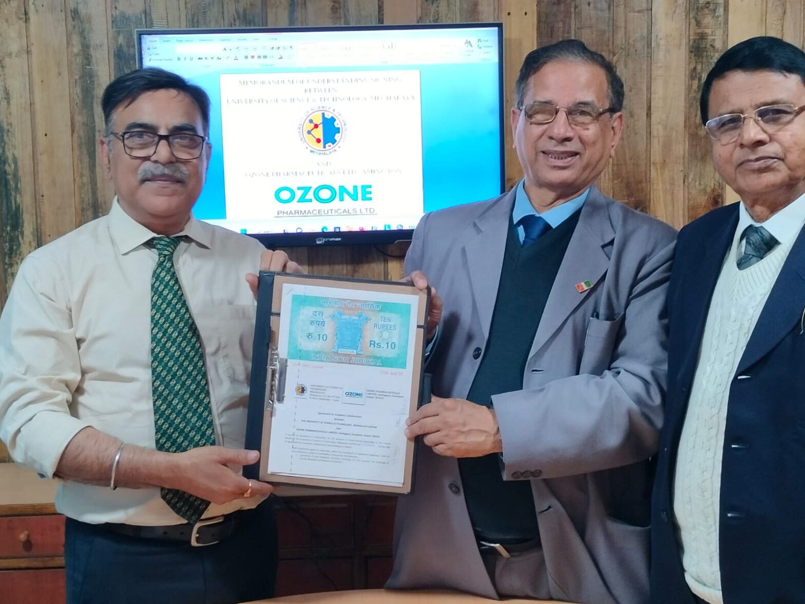 Ozone Pharmaceuticals signs MoU with USTM